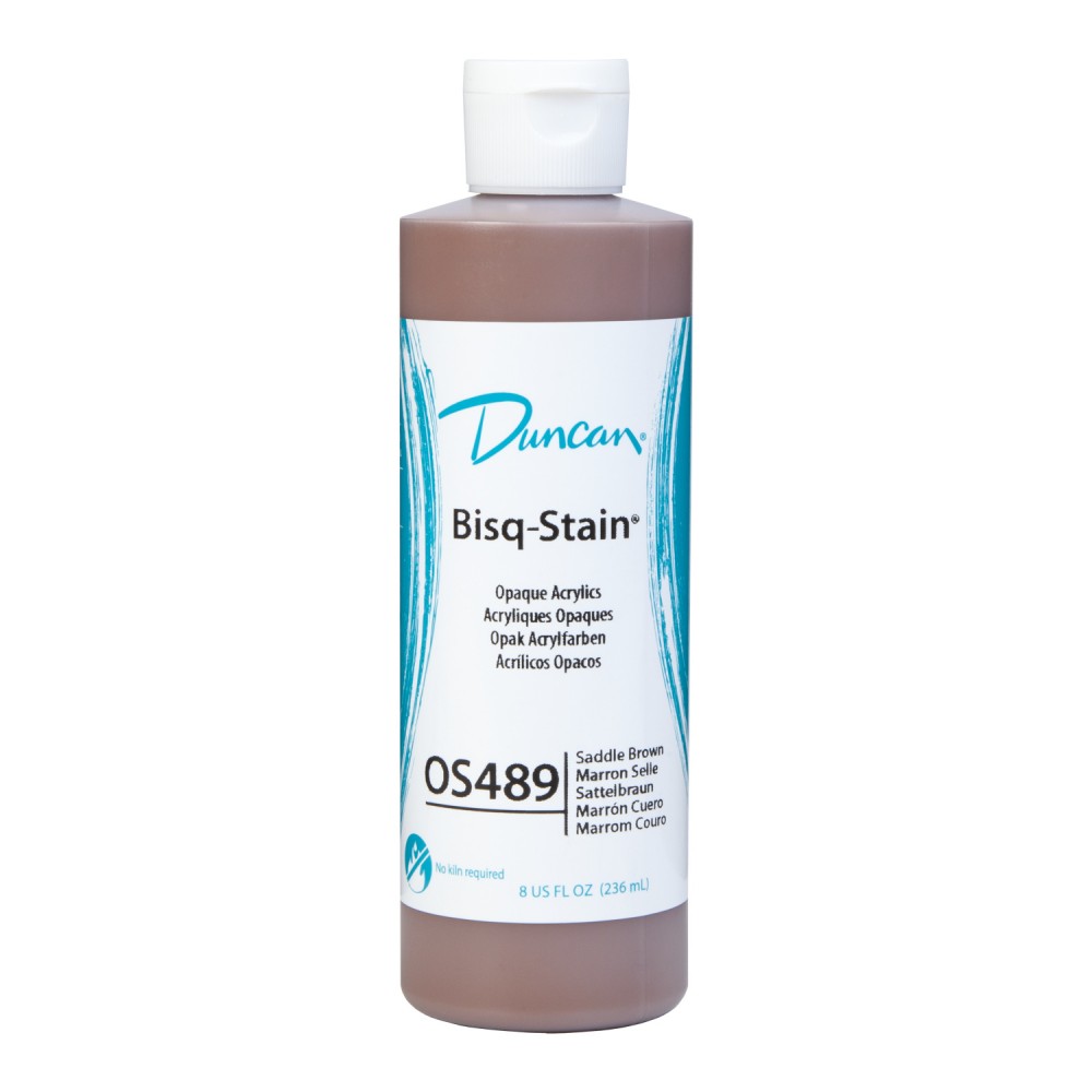 SADDLE BROWN - 8 oz Duncan Opaque Stain